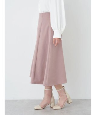 earth music&ecology すきな丈フレアスカート Pink