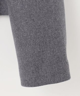 NAVE 【Nave】ダブルメルトン ショートPコート チャコール系