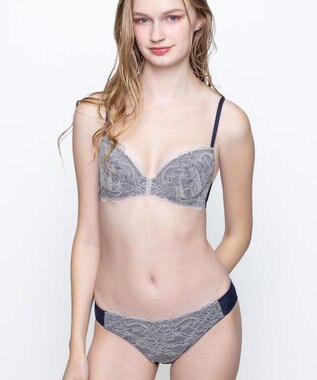 AMPHI ブラジャー ショーツセット まる胸メイク 推し活・推し事応援 Aカップあり 【ブラショーツセット】 上下セット ブラ BBJ201 アンフィ／ワコール コン