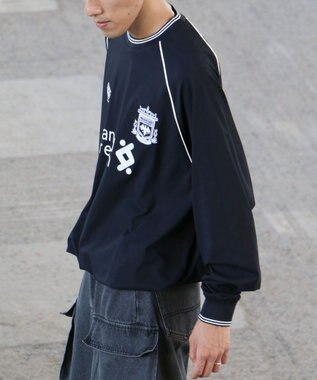 CRAFT STANDARD BOUTIQUE UVカット/イージーケア/ゲームシャツ-D Navy