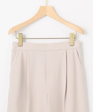 組曲 【WEB限定】ジョーゼットジャージーワイド パンツ ベージュ系