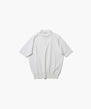 ATON RECYCLED FRESCA COTTON | ポロシャツ WARM WHITE