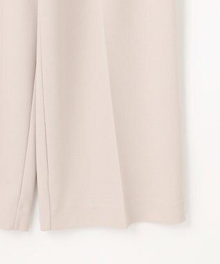 組曲 【WEB限定】ジョーゼットジャージーワイド パンツ ベージュ系