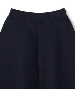 UNFILO L BEAUTY FORM KNIT フレアスカート セットアップ ネイビー