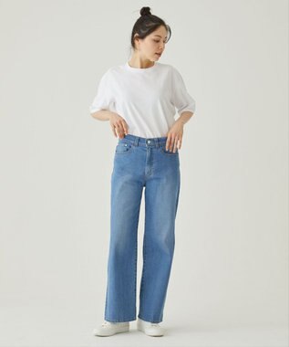 caqu 80's slim baggy バギーフィットワイドデニム 3years