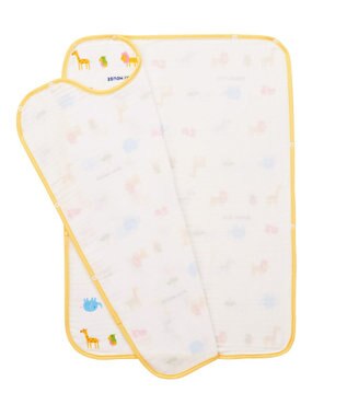 MIKI HOUSE HOT BISCUITS 【ミキハウス】 ガーゼスリーパー マルチカラー