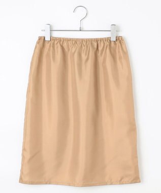 #Newans 〈花乃まりあさんコラボ〉ワイドプリーツワンピース ブラウン