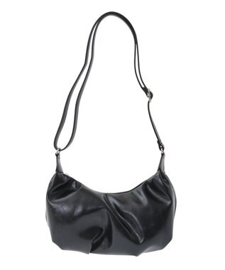 CRAFT STANDARD BOUTIQUE ヴィンテージライクギャザーショルダーバッグ Black