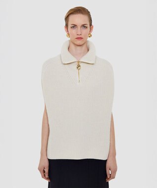 JOSEPH キャッシュ フィッシャーマンリブ　ベスト Wax