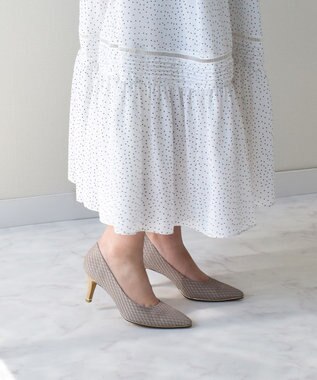  【Bridget Birkin】メッシュ生地高寸パンプス