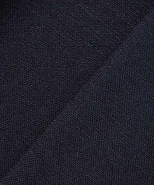 組曲 【WEB限定】ライトリネンライクノーカラー ジャケット ネイビー系