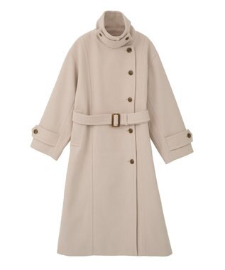 earth music&ecology 3WAYカラーロングコート Light Beige