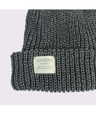 ATRENA 【日本製/UNISEX】フォーシーズン コットンニットワッチ グレー