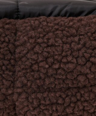 LeSportsac PUFFY CUBE CROSSBODY/ダークチョコレートシェルパ ダークチョコレートシェルパ