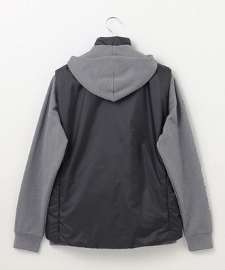 23区GOLF 数量限定！お得セット【MEN】撥水ベスト×モックネックシャツ ブラック系