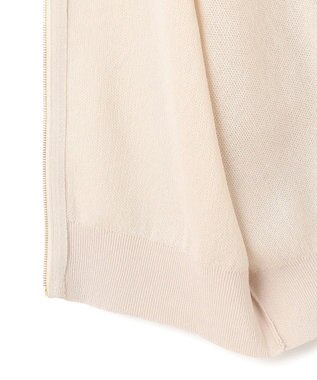 UNFILO シアーダンボールニット ZIPフーディ ベージュ