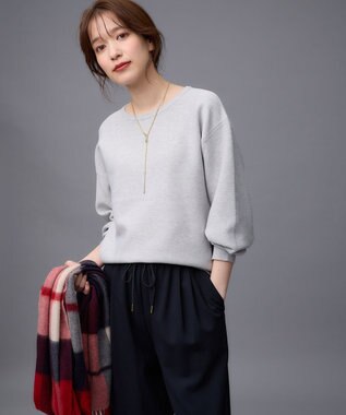 ANY カシミアブレンドストール レッド系