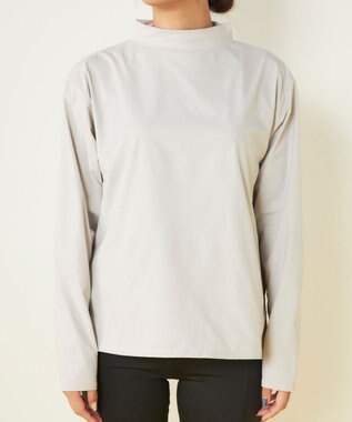 OP／FILA 【ocean pacific】モックネックラッシュガード付き 水着5点セット ベージュ