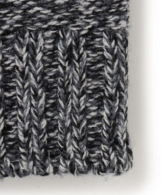 JOSEPH HOMME メリノブロック　ニット ブラック系