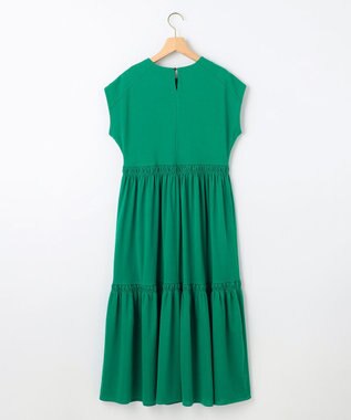 組曲 サマージャージーティアード ワンピース グリーン系