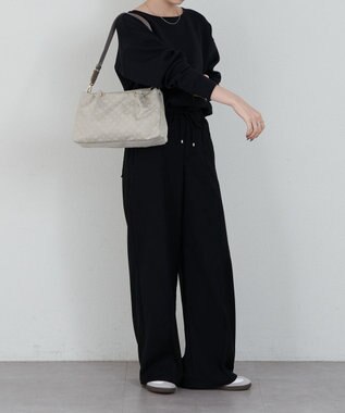 russet ナイロン三層2WAYミニトートバッグ(CE-1580) Ecru