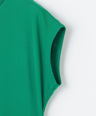 組曲 サマージャージーティアード ワンピース グリーン系