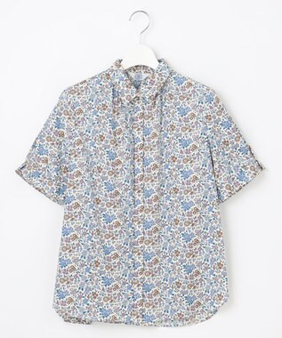 J.PRESS LADIES 【洗える】LIBERTY シャツカラー ブラウス ふじ色系5
