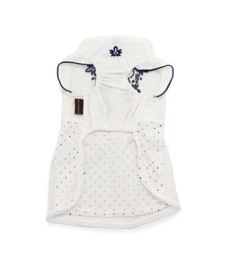 PET PARADISE ペットパラダイス エコメイド 天竺 刺繍 ワンピース 小型犬 ホワイト