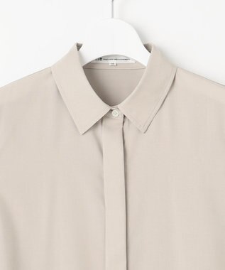 23区 【CLASSY.コラボ】ビスチェコンビ シャツワンピース 【WEB限定】ベージュ×ブラック