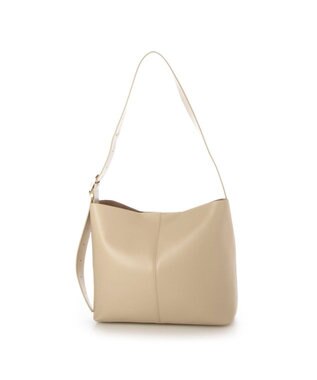 UNBILLION カシュカシュ cachecache / ベルト調節セミショルダーバッグ アイボリー