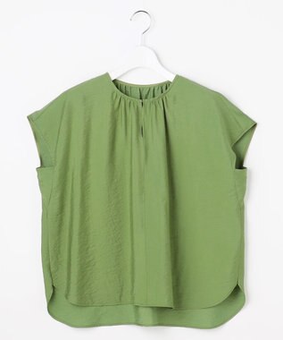 自由区 S 【セットアップ対応】エアリーツイルプルオーバー ブラウス