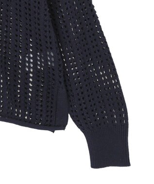 AMERICAN HOLIC メッシュカーディガン Navy