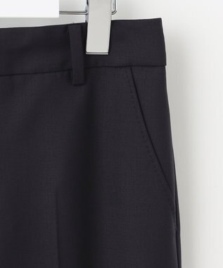 J.PRESS LADIES S BAHARIYE SOLID ストレート パンツ ネイビー系