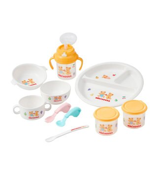 MIKI HOUSE HOT BISCUITS 【ミキハウス】 テーブルウェアセット 白