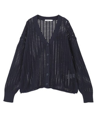 AMERICAN HOLIC メッシュカーディガン Navy