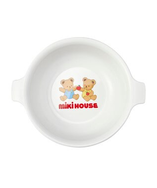 MIKI HOUSE HOT BISCUITS 【ミキハウス】 テーブルウェアセット 白