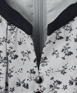 J.PRESS LADIES 【洗える】 スパンローンフラワー バンドカラー ワンピース サックスブルー系5