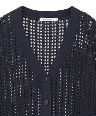 AMERICAN HOLIC メッシュカーディガン Navy