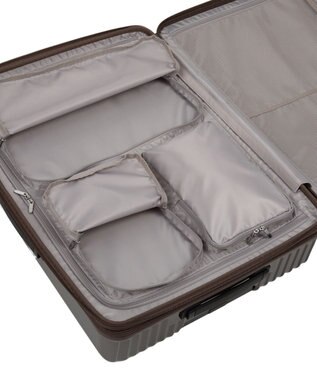 ACE BAGS & LUGGAGE 【WEB限定】ACE クレスタS スーツケース 86/101L ストッパー付き 09163 エース ブラウン