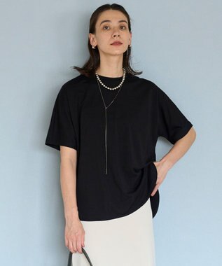 UNFILO BEAUTY FORM-T フォルムTシャツ ブラック