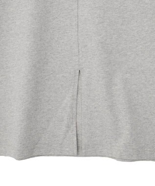 Green Parks ラガーシャツワンピース Gray Mixture