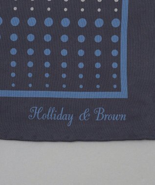 GOTAIRIKU 【Holliday & Brown】スカーフ ネイビー系8