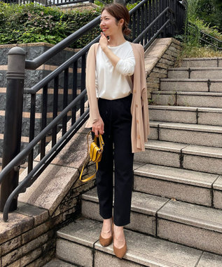 UNFILO ドロストスティックパンツ ブラック系