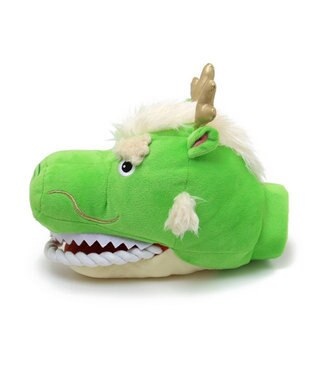 PET PARADISE ロープパペット トイ 干支おもちゃ 辰 緑