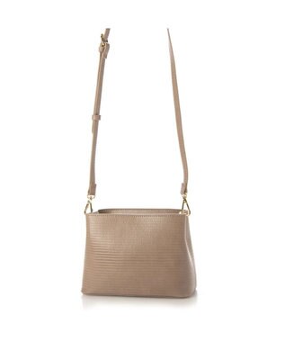 UNBILLION cachecache スパイラルエコファーハンドルスクエアミニショルダー オーク