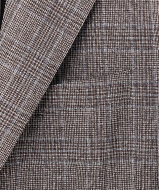 J.PRESS MEN 【NEW STAGE】 KASURI DYEING チェック ジャケット ブラウン系3