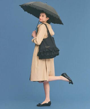 TOCCA FRILL SUBBAG サブバッグ ブラック系