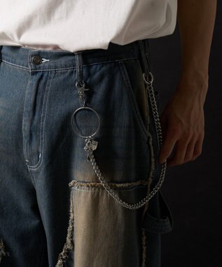 WEGO Mモチーフウォレットチェーン 柄2