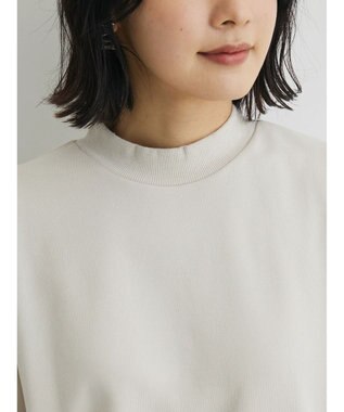 Green Parks 袖ギャザーボリューム裏毛プルオーバー Light Beige