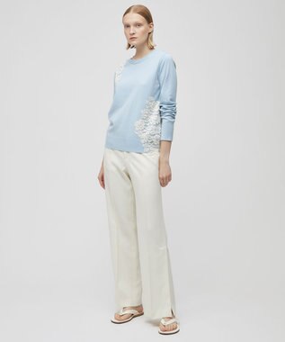 BEIGE， YUCCA / ストレートパンツ Ecru